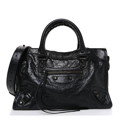 Balenciaga Agneau Arena Classic Hardware Small Le City Black 1 of 10
