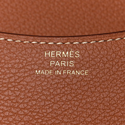 Hermes Evercolor Constance Slim Wallet Gold 12 of 18