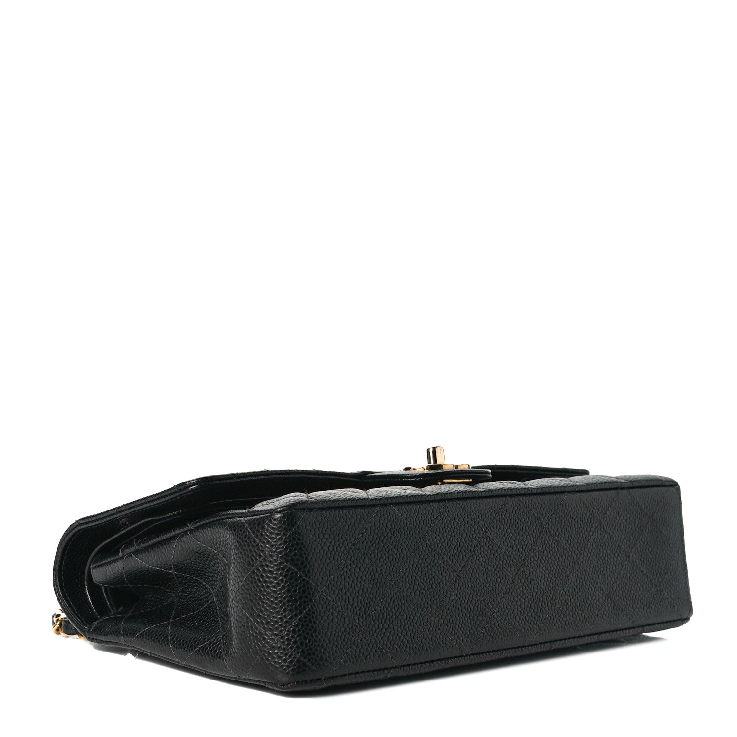 Chanel Caviar Quilted Medium Double Flap Black 4 of 7