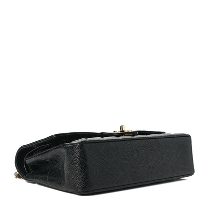 Chanel Caviar Quilted Medium Double Flap Black 4 of 7