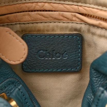 Chloe Calfskin Medium Paraty Teal 5 of 11