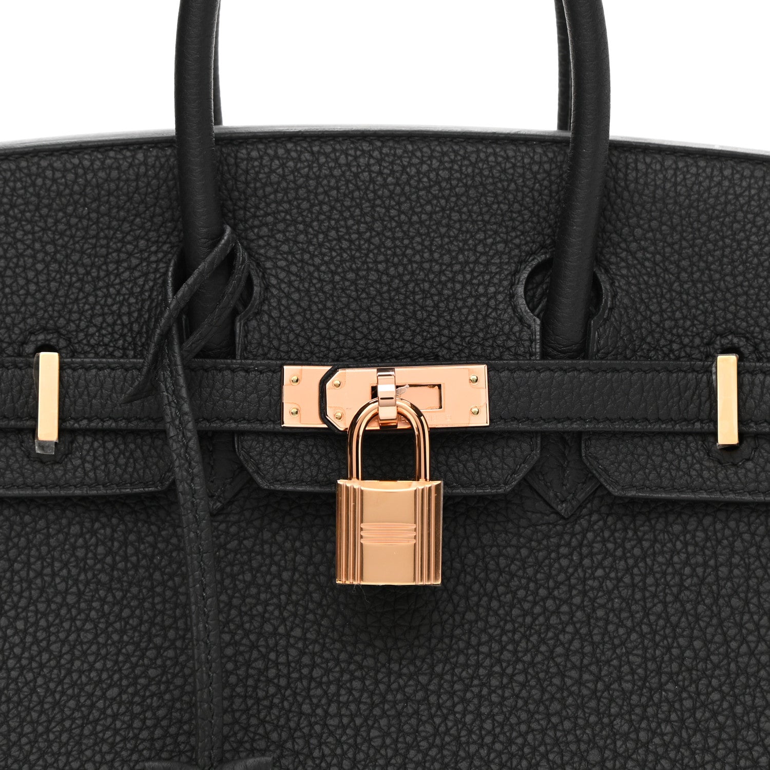 Hermes Togo Birkin 25 Black 8 of 12