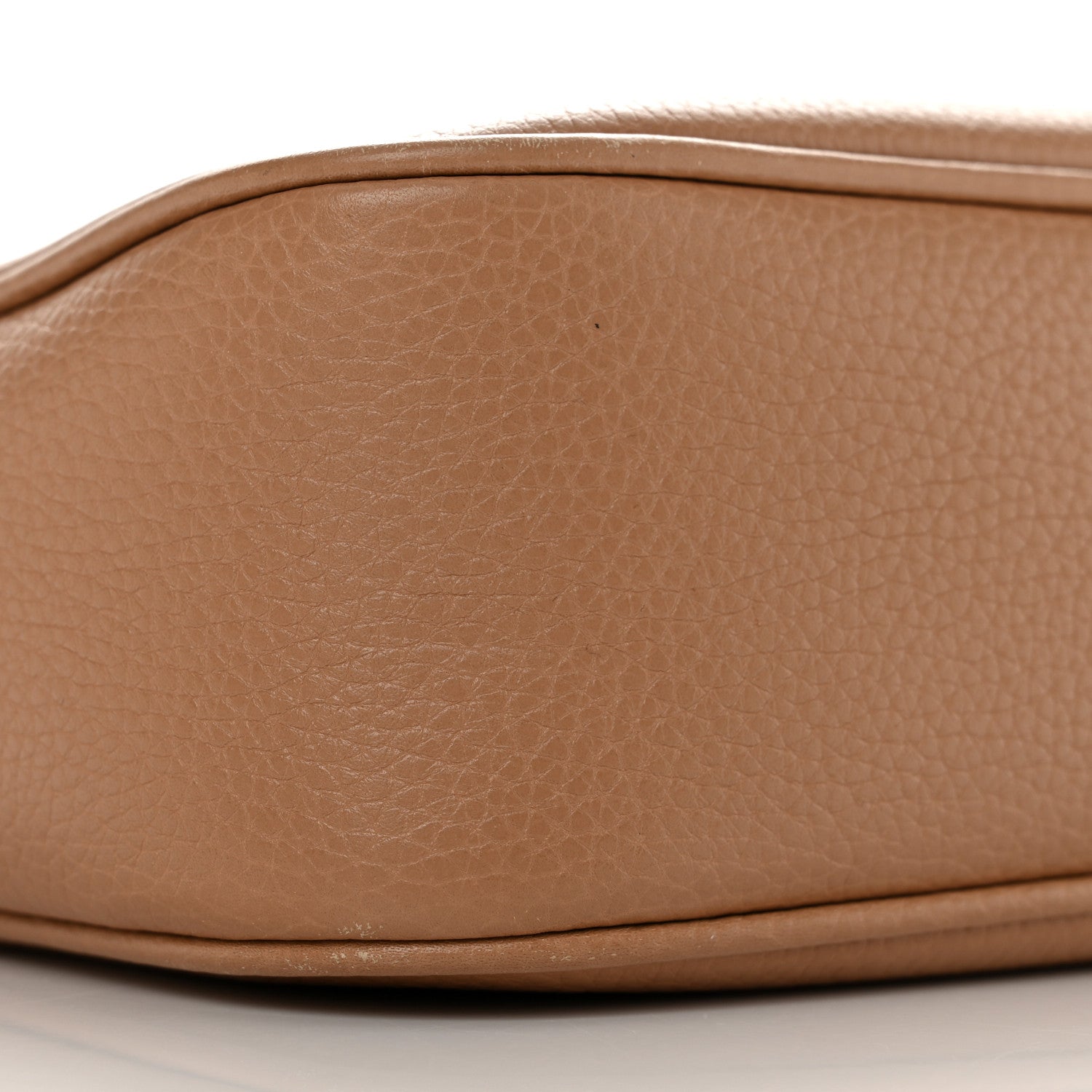 Gucci Pebbled Calfskin Small Soho Disco Bag Camelia 9 of 12