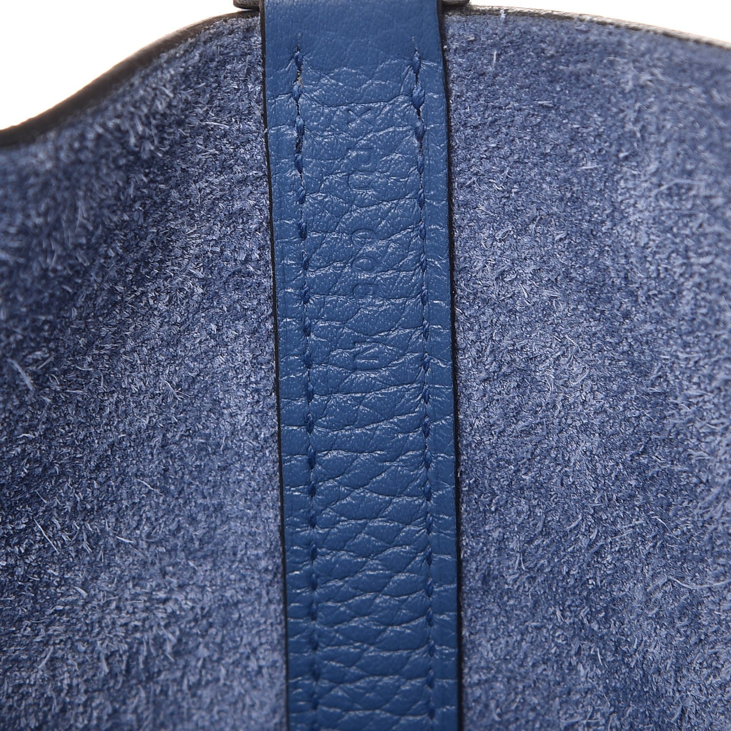 Hermes Taurillon Clemence Picotin Lock 18 PM Bleu Agate 7 of 7