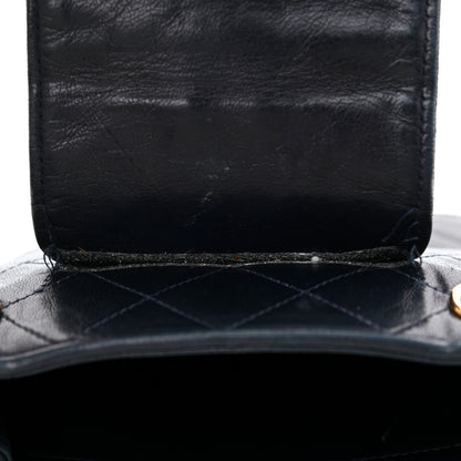 Chanel Lambskin CC Tassel Shoulder Bag Navy 17 of 20