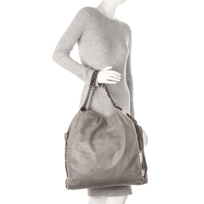 Stella McCartney Shaggy Deer Big Falabella Tote Grey 2 of 9