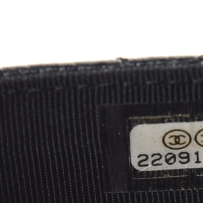 Chanel Caviar Quilted Flap Card Holder Black 8 of 8