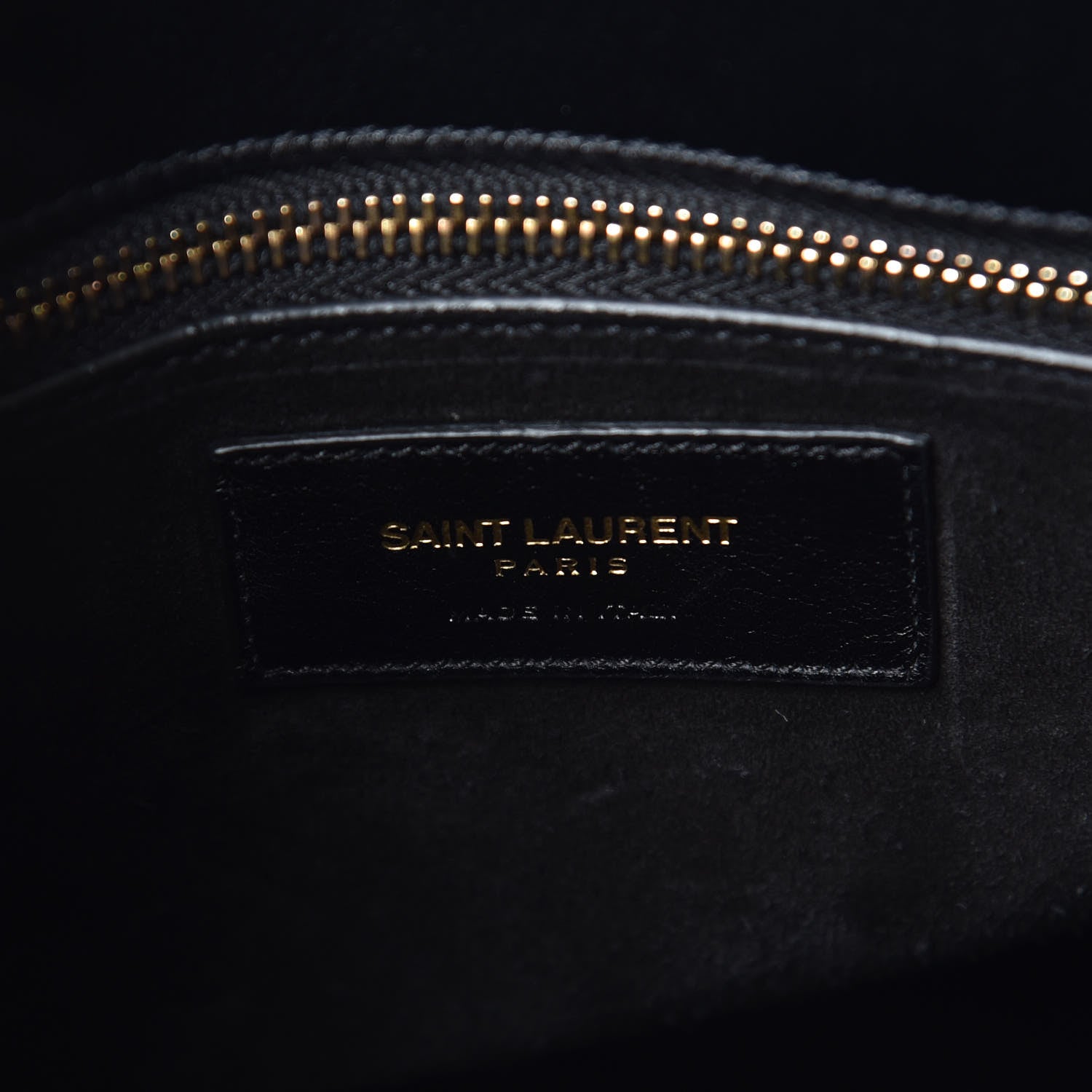 Saint Laurent Calfskin Small Sac De Jour Black 6 of 13