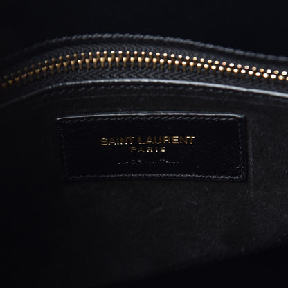 Saint Laurent Calfskin Small Sac De Jour Black 6 of 13