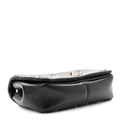 Chanel Lambskin Small Entwined Chain Flap Black 4 of 11