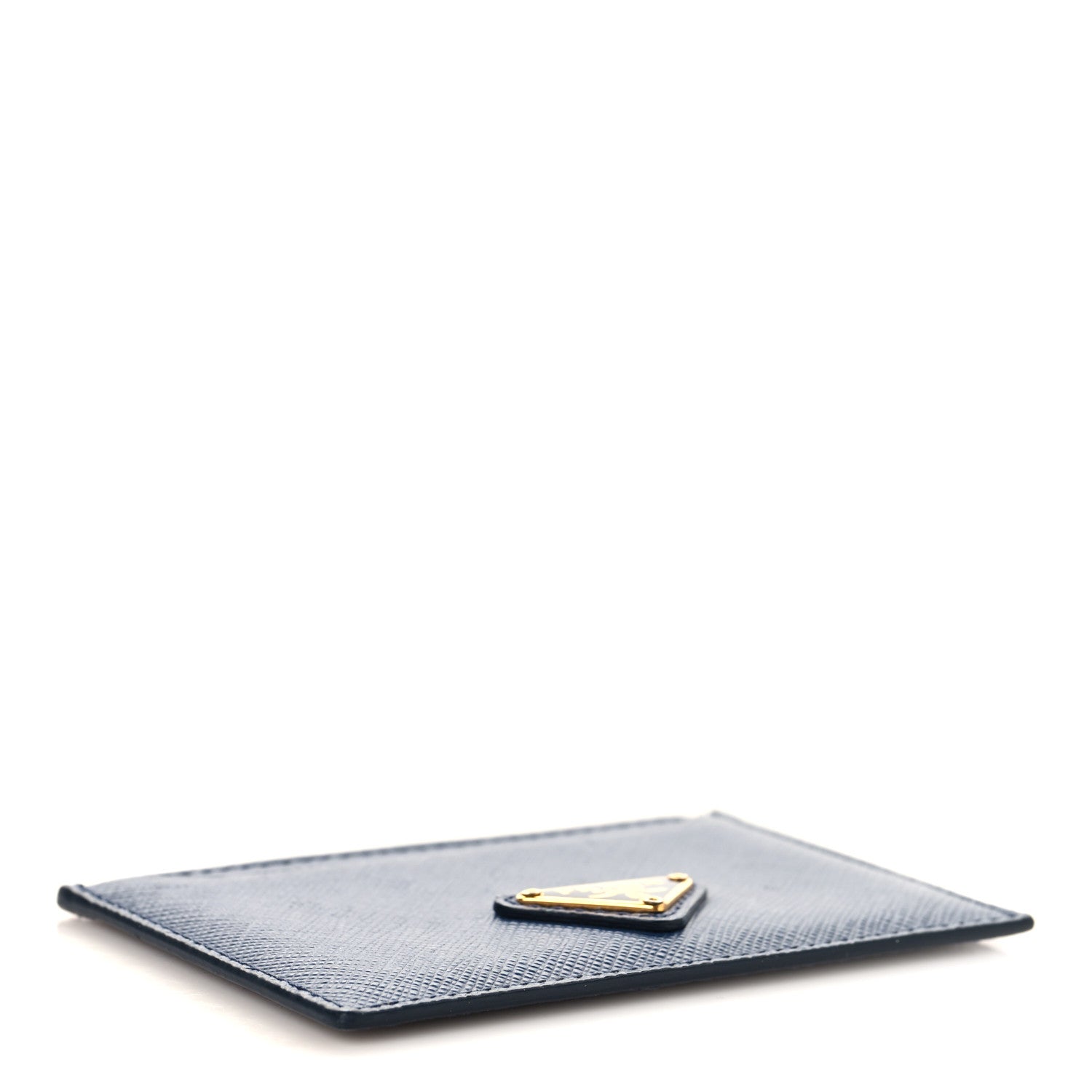 Prada Saffiano Card Case Bleuette 4 of 6