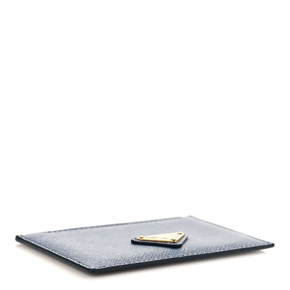 Prada Saffiano Card Case Bleuette 4 of 6