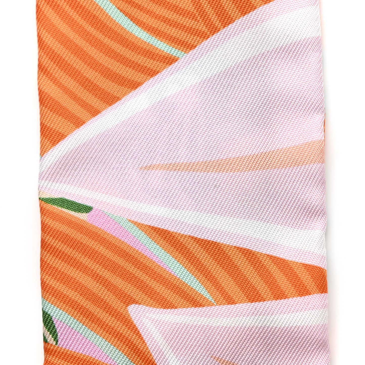 Silk Jaguar Quetzal Twilly Rose Beige Orange