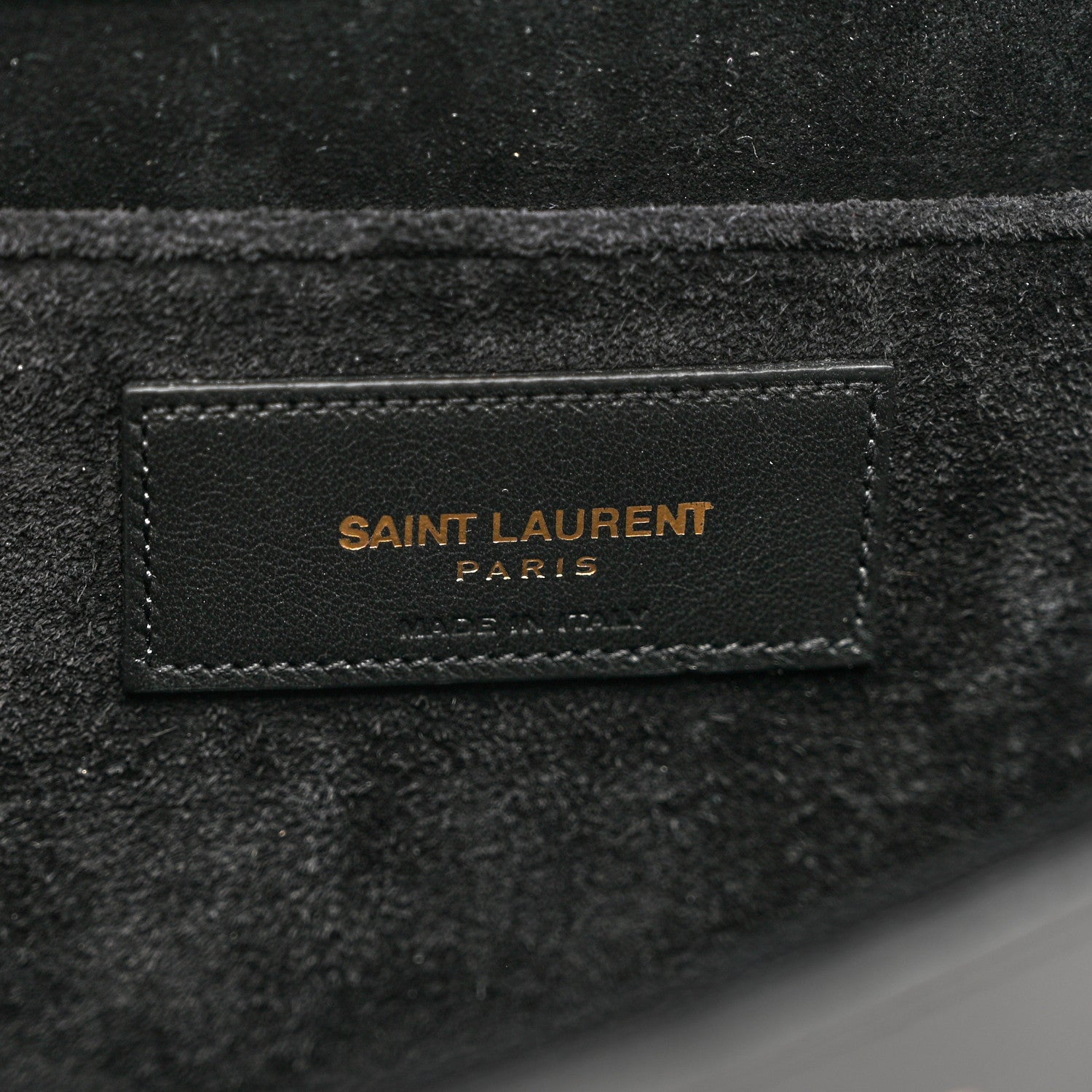 Saint Laurent Calfskin Classic Y Ligne Clutch Black 6 of 7