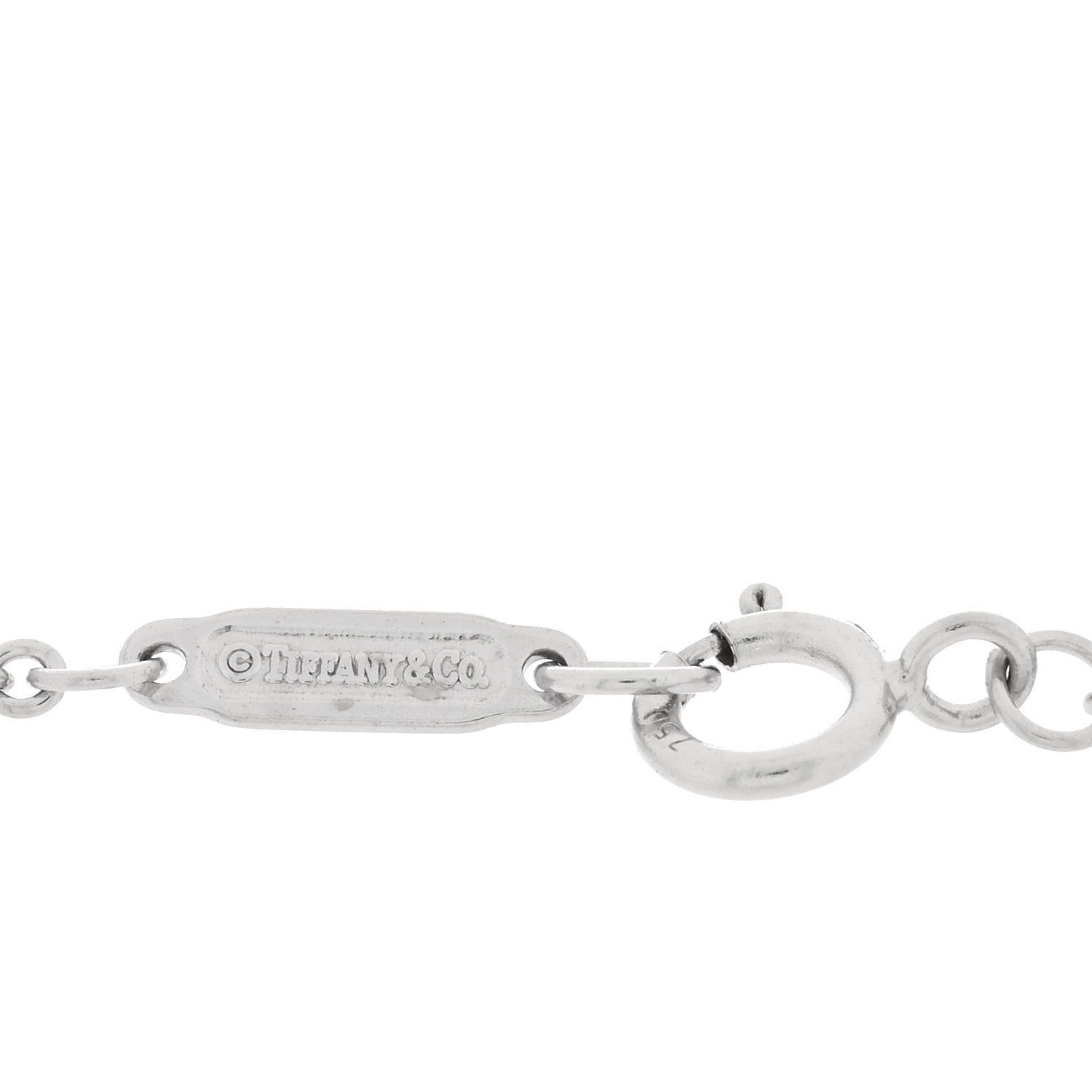 Tiffany 18K White Gold Diamond Enchant Garden Flower Bracelet 3 of 4