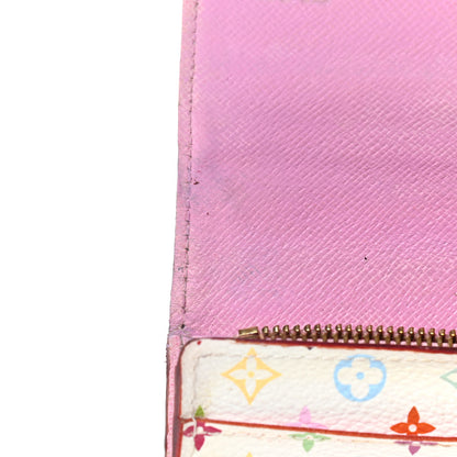 Louis Vuitton Monogram Multicolor Sarah Wallet White Litchi 13 of 21