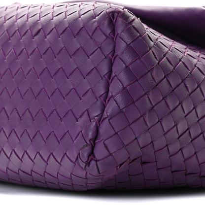 Bottega Veneta Nappa Intrecciato Flap Shoulder Bag Monalisa 7 of 8