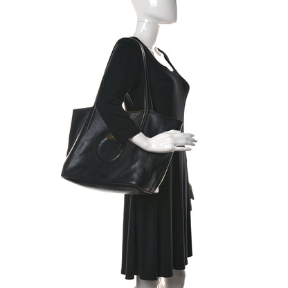 Salvatore Ferragamo Gancini Tote Black 2 of 11