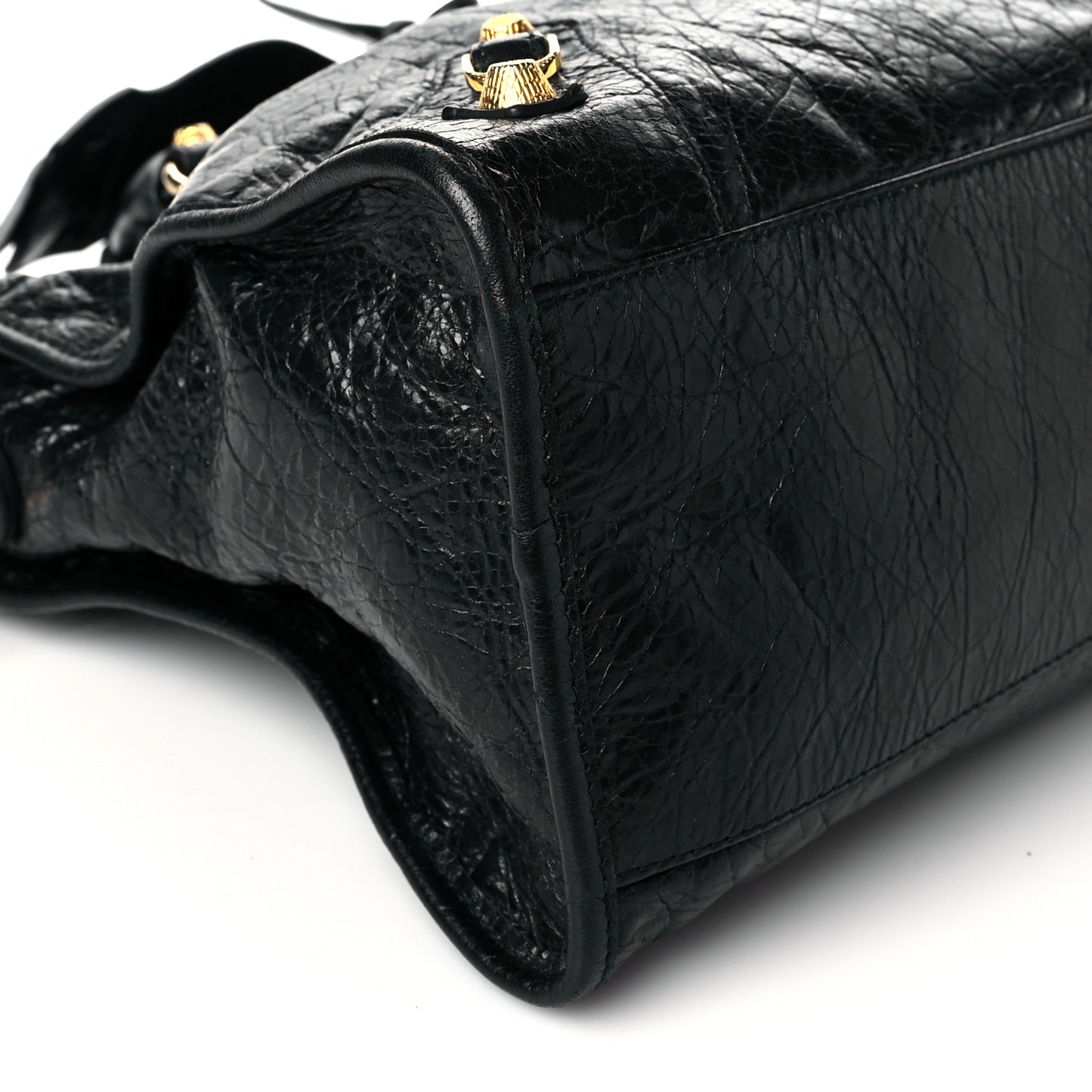 Agneau Giant 12 Gold Hardware City Black
