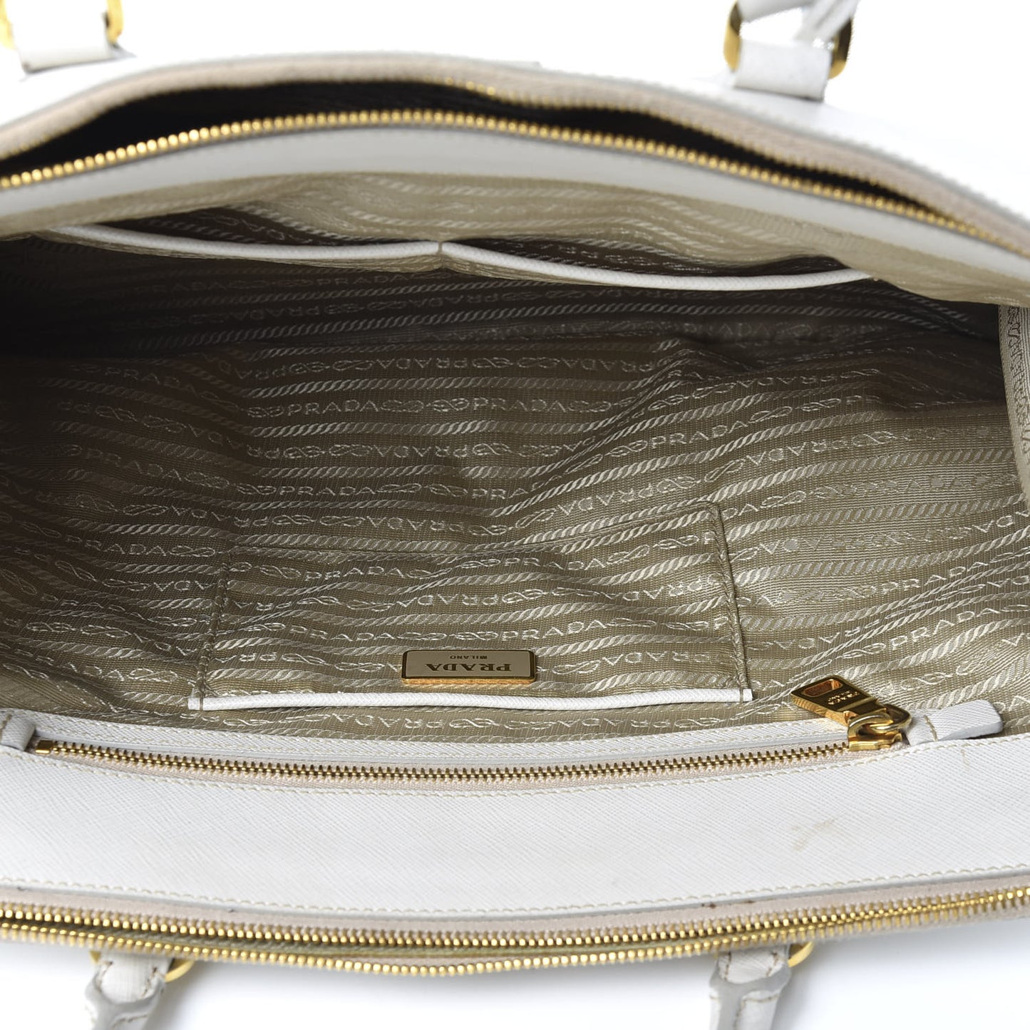 Saffiano Lux Large Tote Pomice