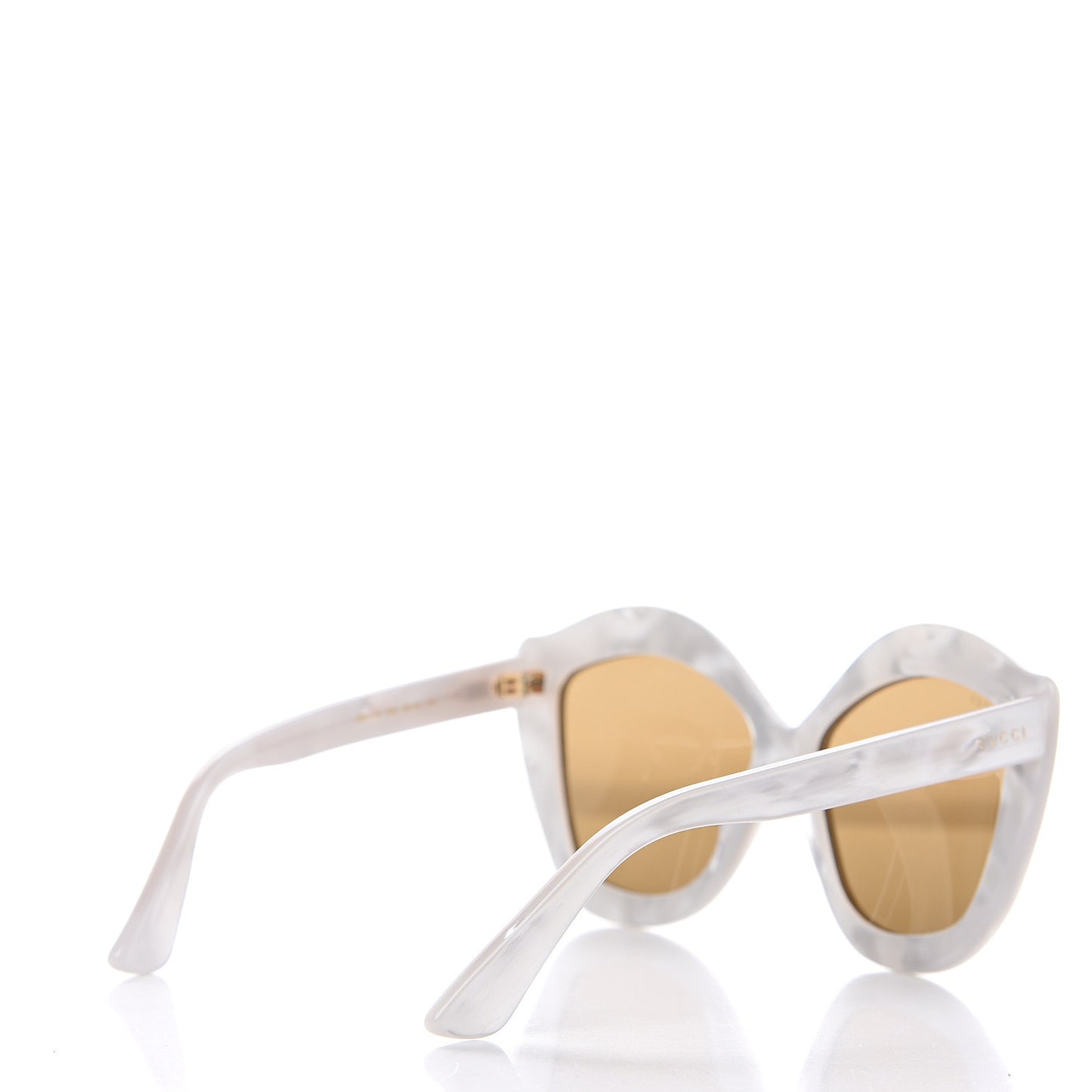 Cat Eye GG0117S Sunglasses White