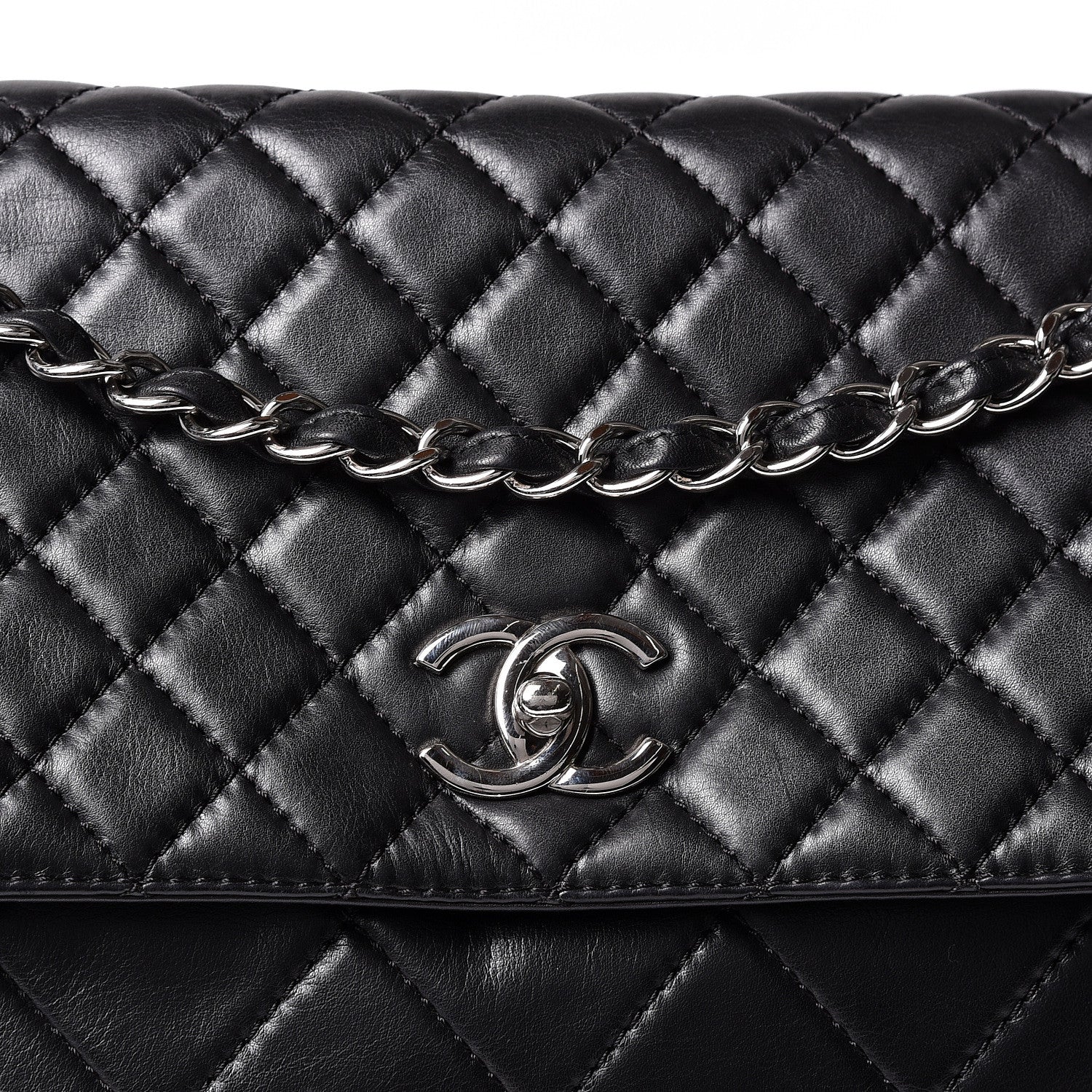 Chanel Calfskin Quilted In The Business Flap Bag Black 8 of 11