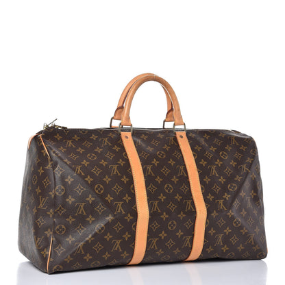 Louis Vuitton Monogram Keepall 50 3 of 16