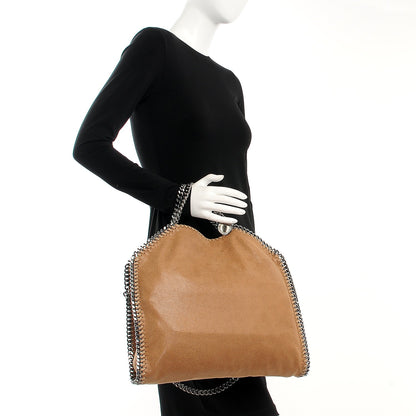 Stella McCartney Shaggy Deer Falabella Fold Over Tote Taupe 2 of 6