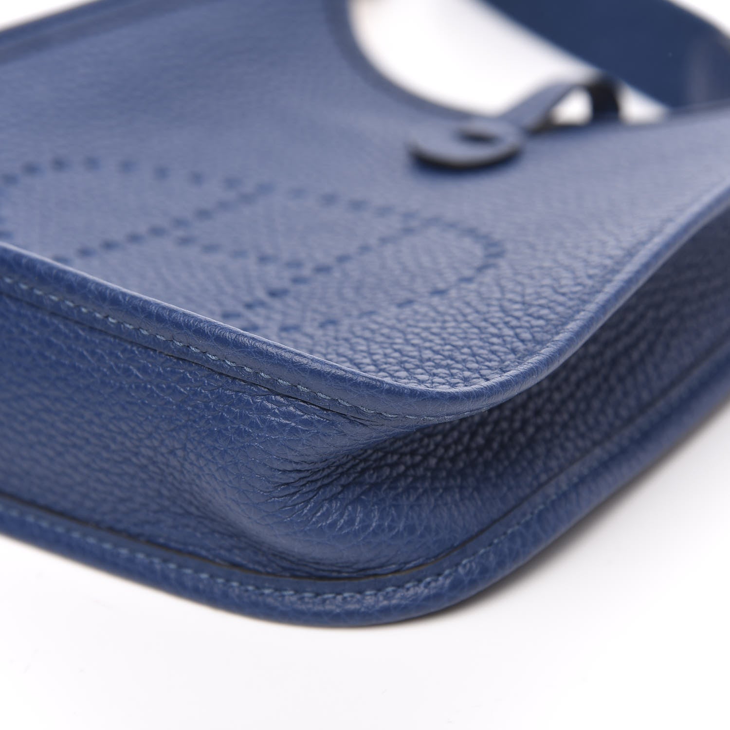 Hermes Taurillon Clemence Evelyne TPM Deep Blue 9 of 9