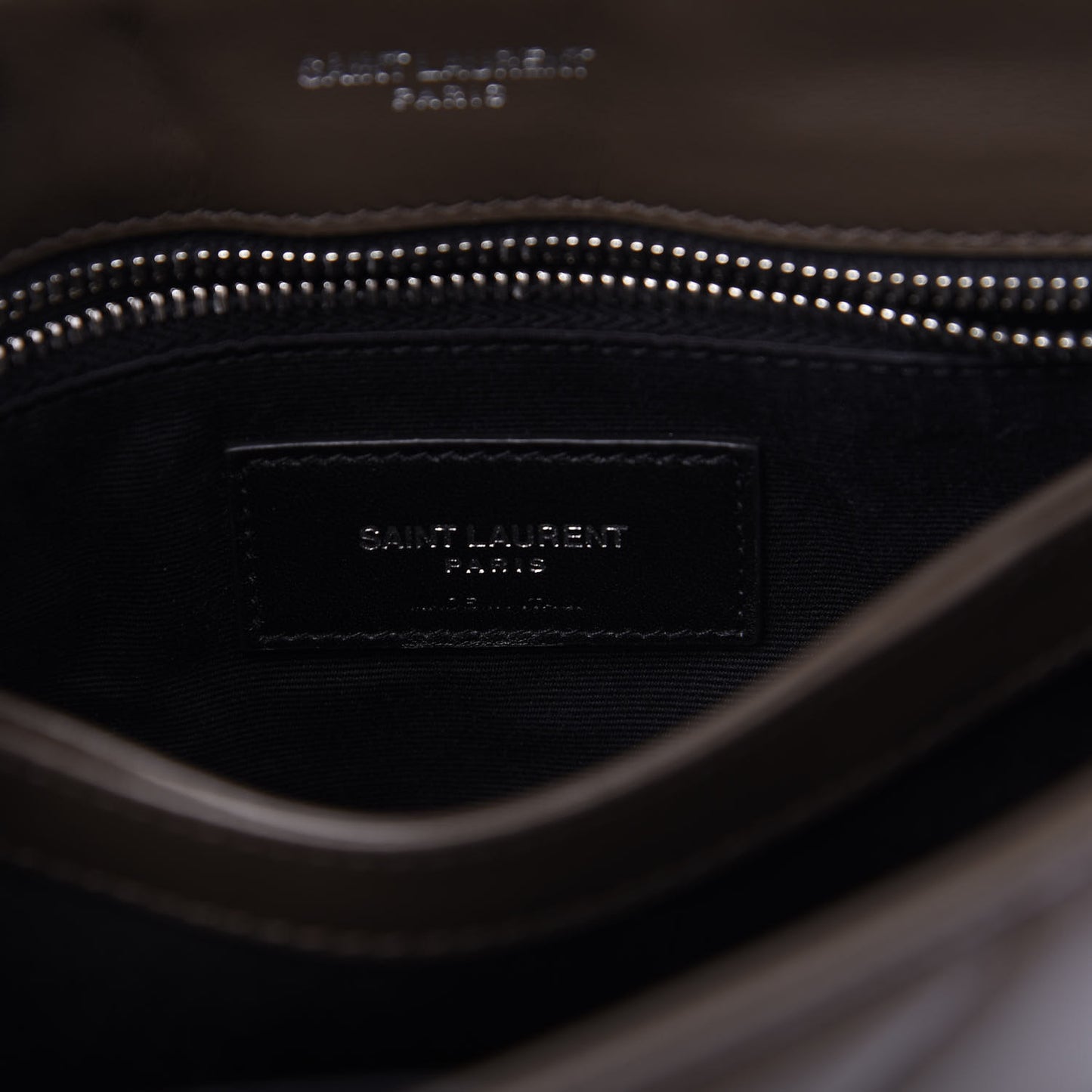 Calfskin Y Quilted Monogram Toy Loulou Crossbody Bag Faggio