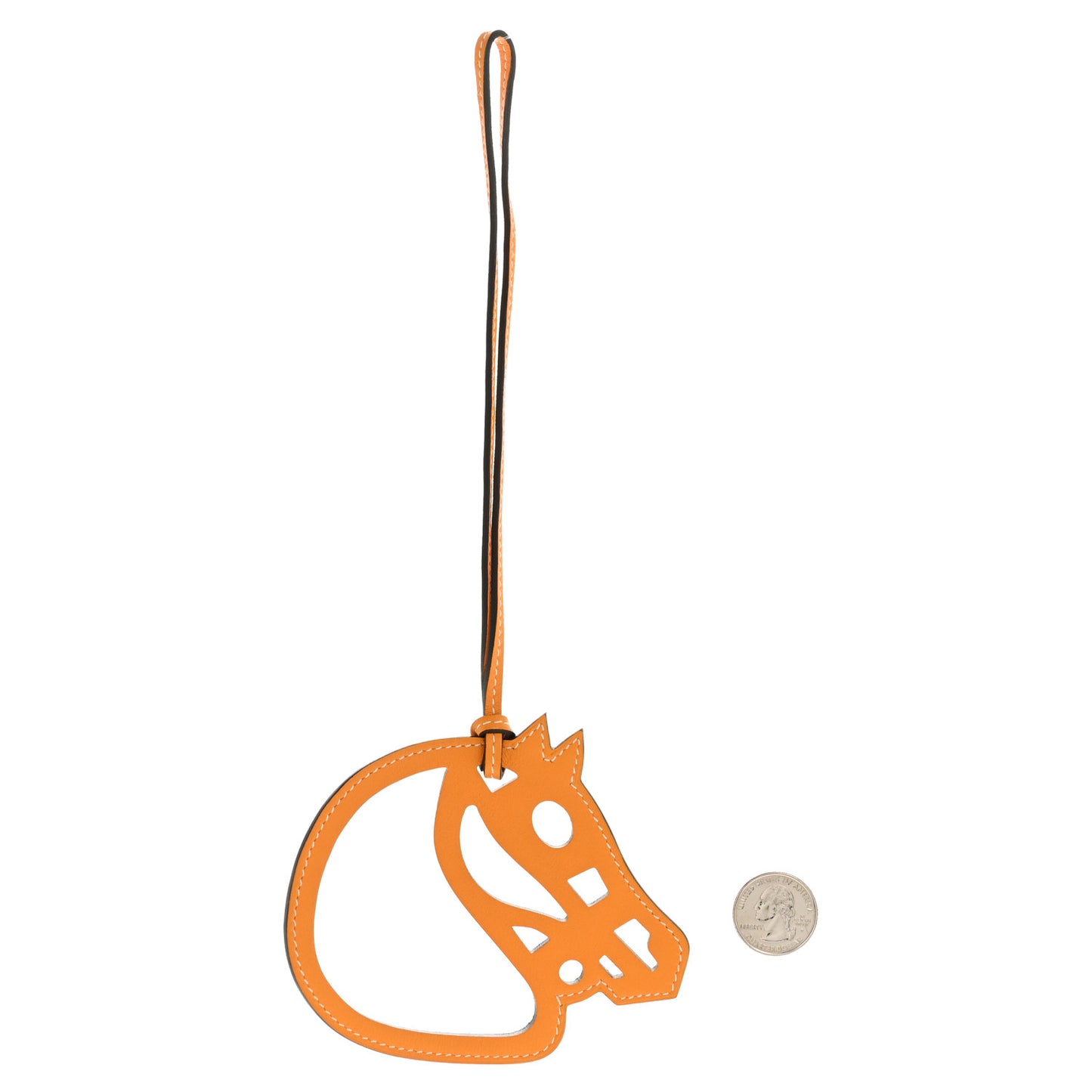 Swift Paddock Cheval Horse Bag Charm Jaune D'or