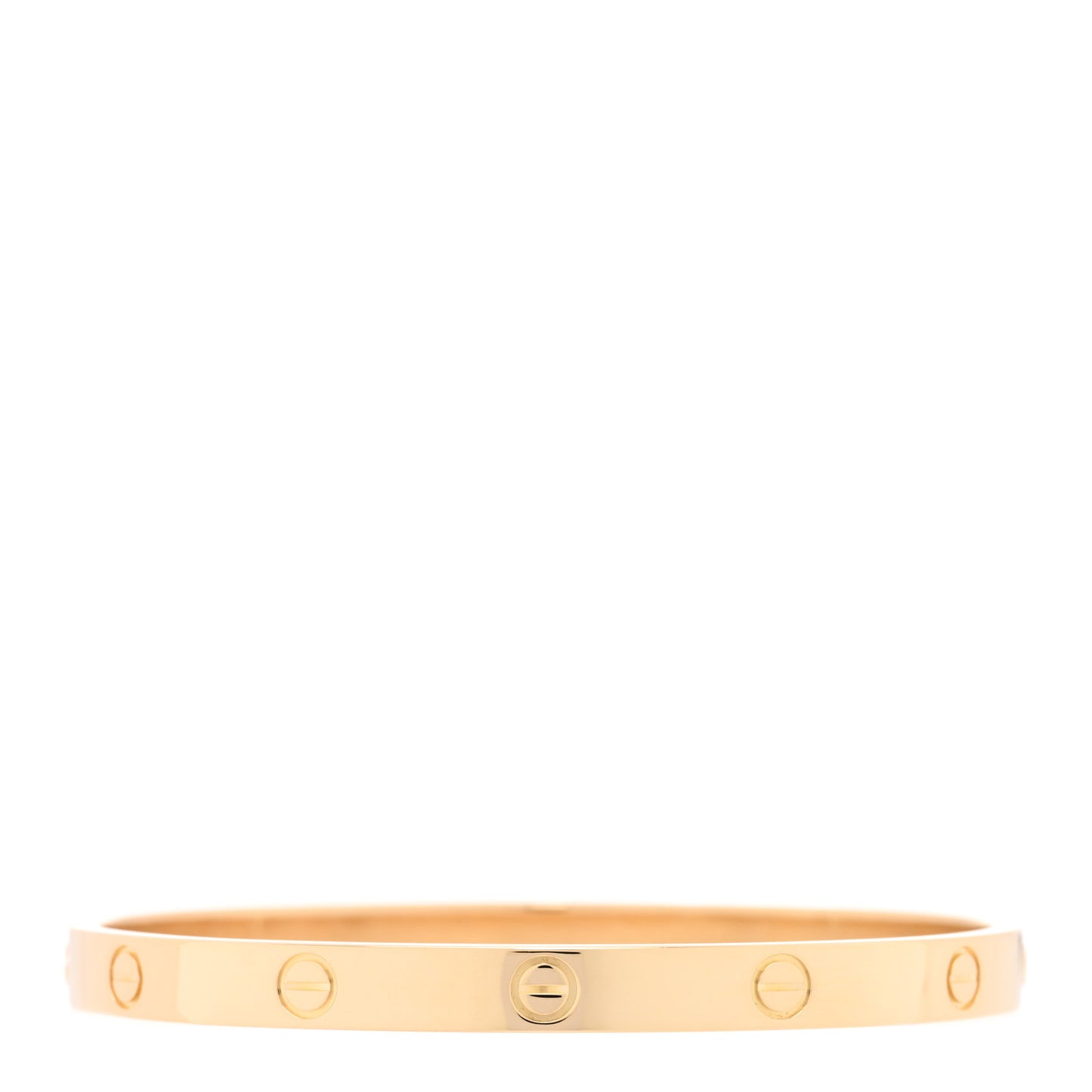 18K Yellow Gold LOVE Bracelet 19