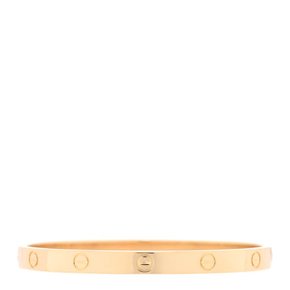 Cartier 18K Yellow Gold LOVE Bracelet 19 2 of 9