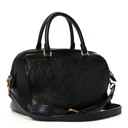 Louis Vuitton Empreinte Speedy Bandouliere 25 NM Black 3 of 15