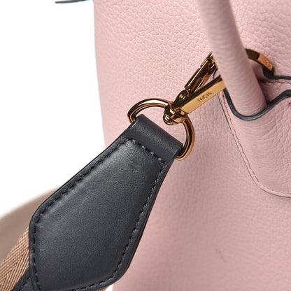 MCM Grained Calfskin Medium Milla Tote Pale Mauve 18 of 18