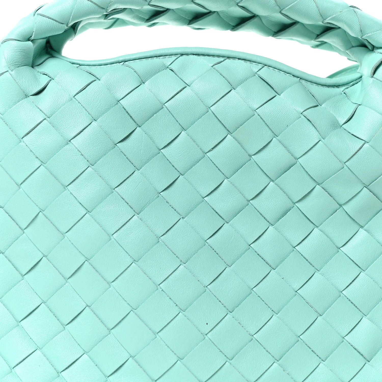 Bottega Veneta Calfskin Intrecciato Mini Hop Green Oasis 7 of 9