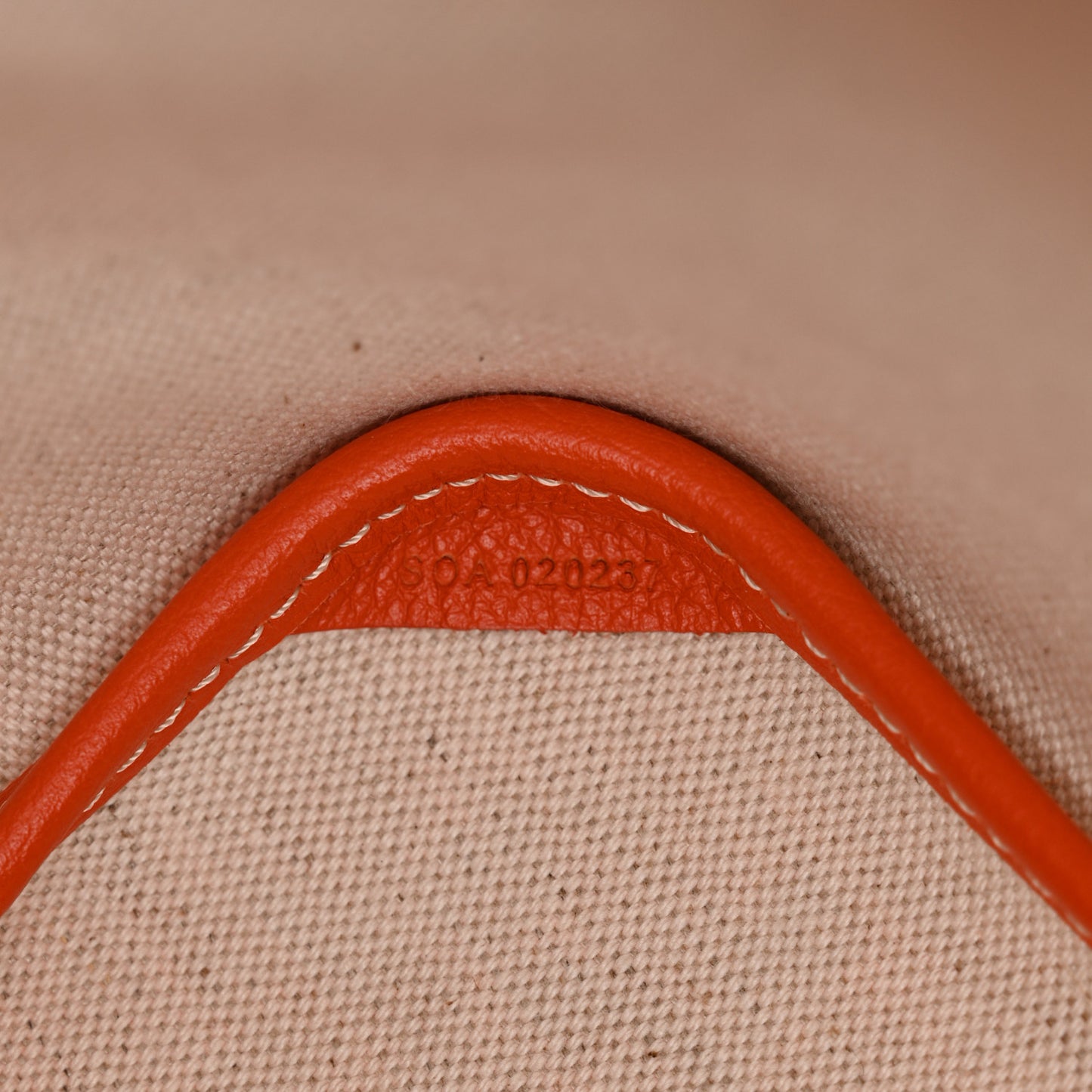 Goyardine Chien Gris Bag Orange