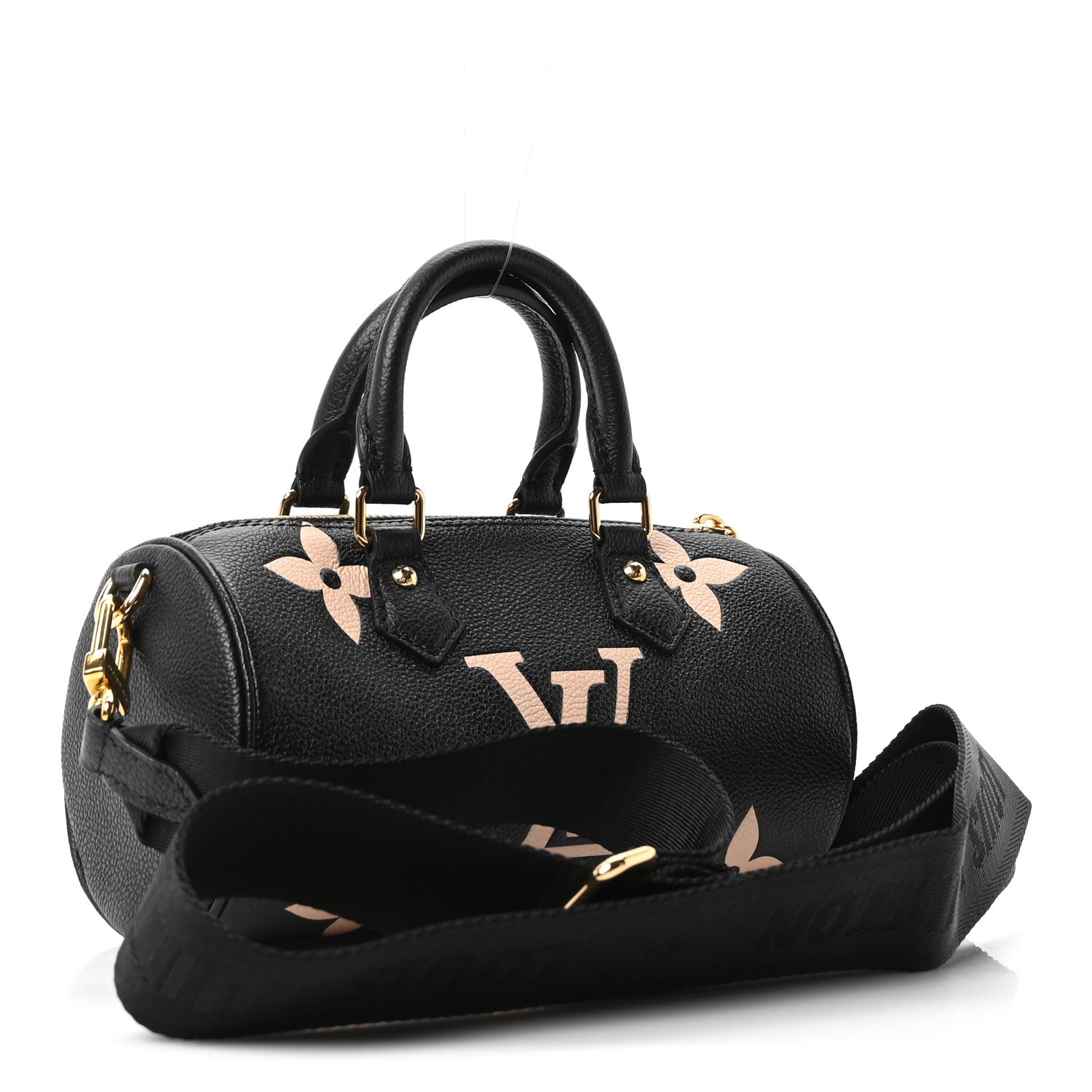 Louis Vuitton Empreinte Monogram Giant Papillon BB Black Beige 4 of 10