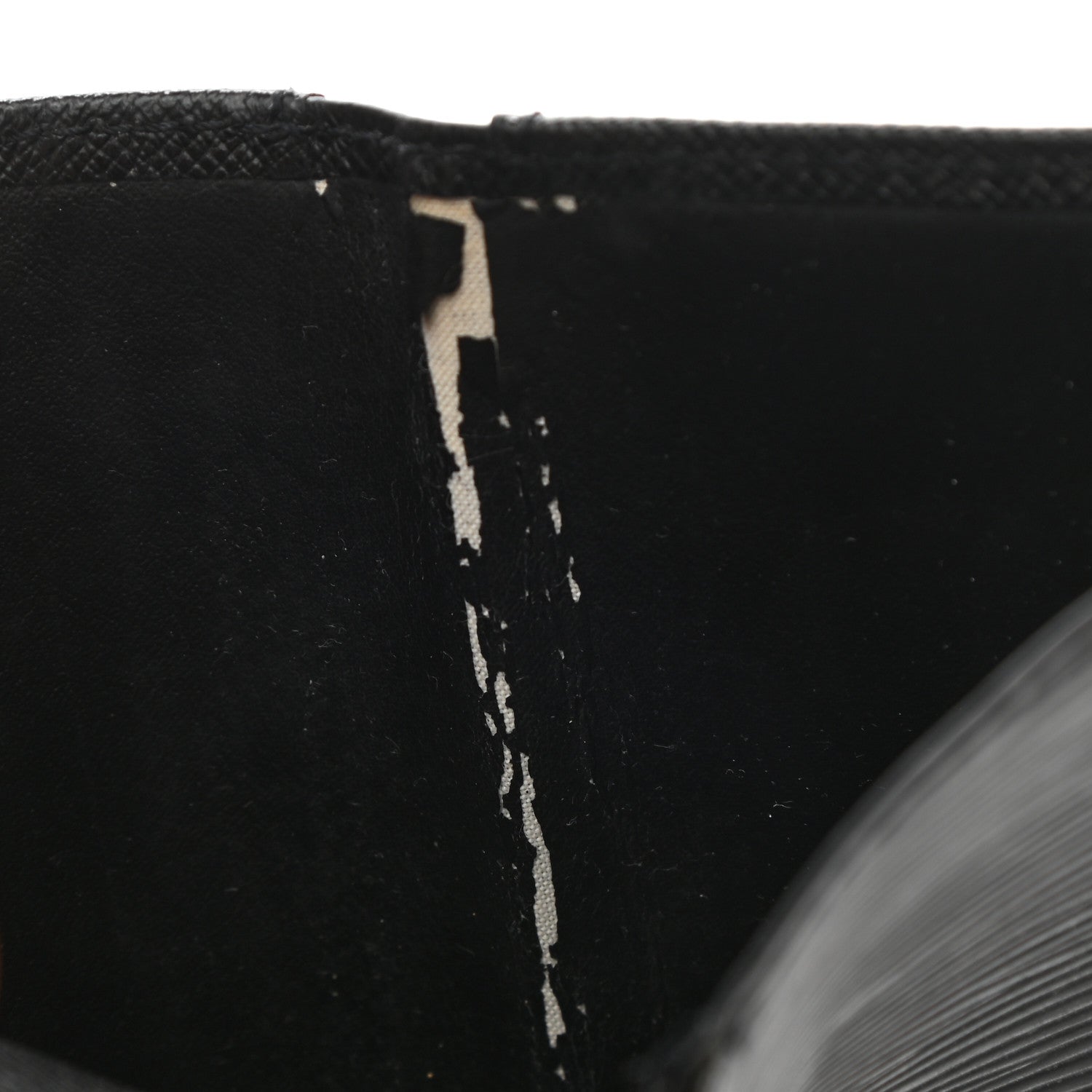 Louis Vuitton Epi 6 Card Billfold Wallet Black 10 of 11