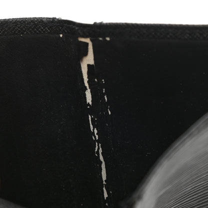 Louis Vuitton Epi 6 Card Billfold Wallet Black 10 of 11