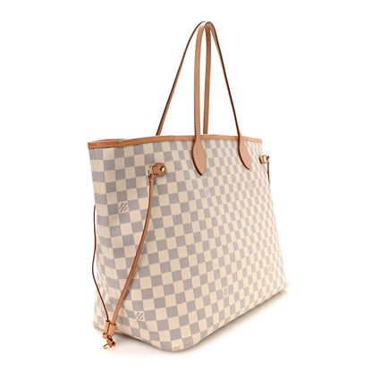 Louis Vuitton Damier Azur Neo Neverfull GM Rose Ballerine 4 of 11
