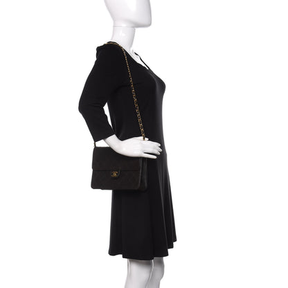 Chanel Lambskin Quilted Small Single Flap Bag Dark Brown 2 of 10