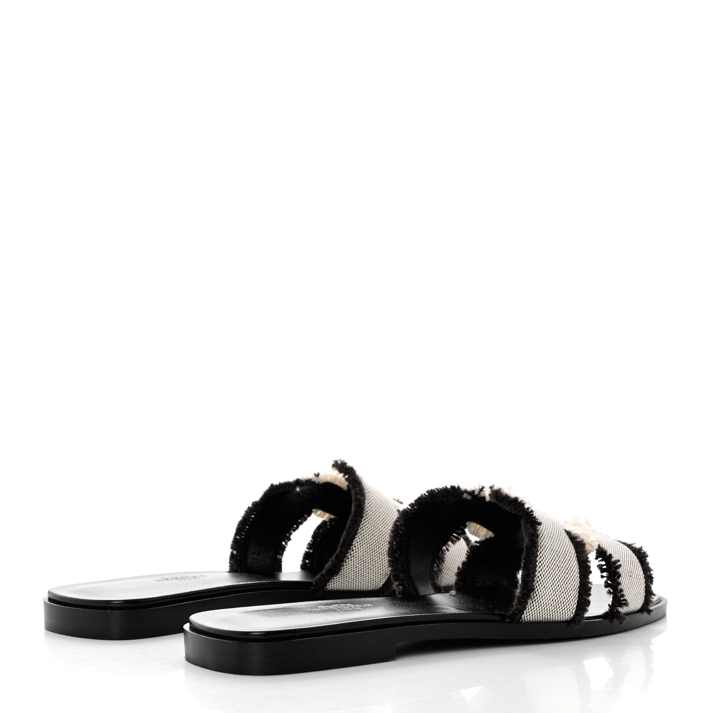 Toile H Oran Fringe Sandals 38 Prunoir