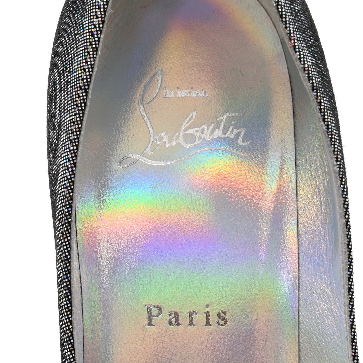 Christian Louboutin Glitter So Kate 100 Pumps 38.5 Disco Ball Multicolor 6 of 10