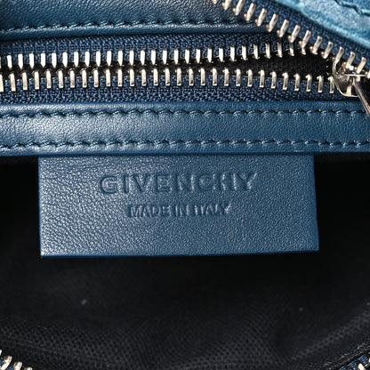Givenchy Tumbled Sheepskin Mini Pandora Peacock Blue 6 of 9