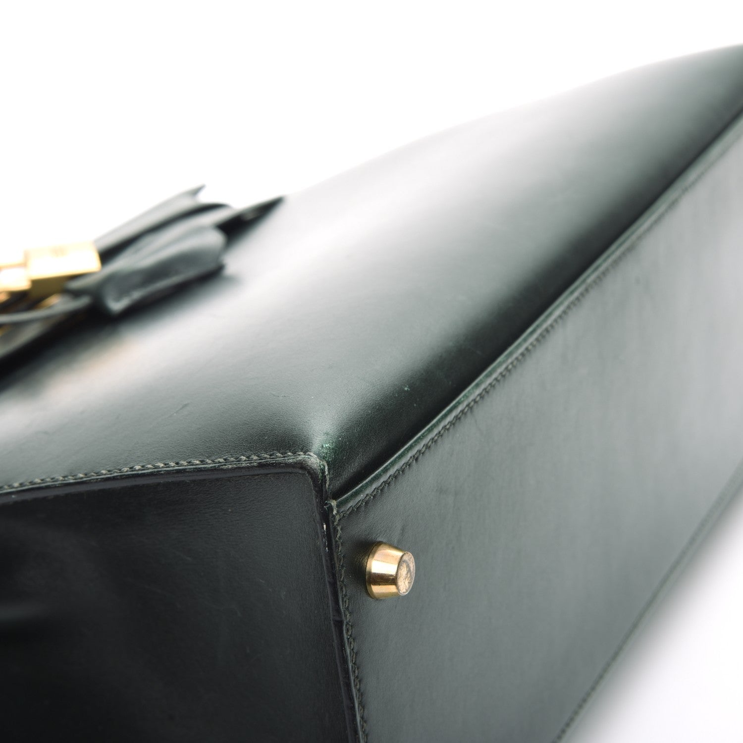 Hermes Box Kelly Sellier 32 Vert Fonce 16 of 44