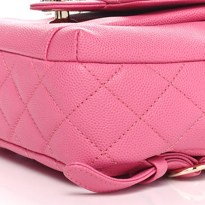 Chanel Caviar Quilted Small CC Day Backpack Pink 10 of 10