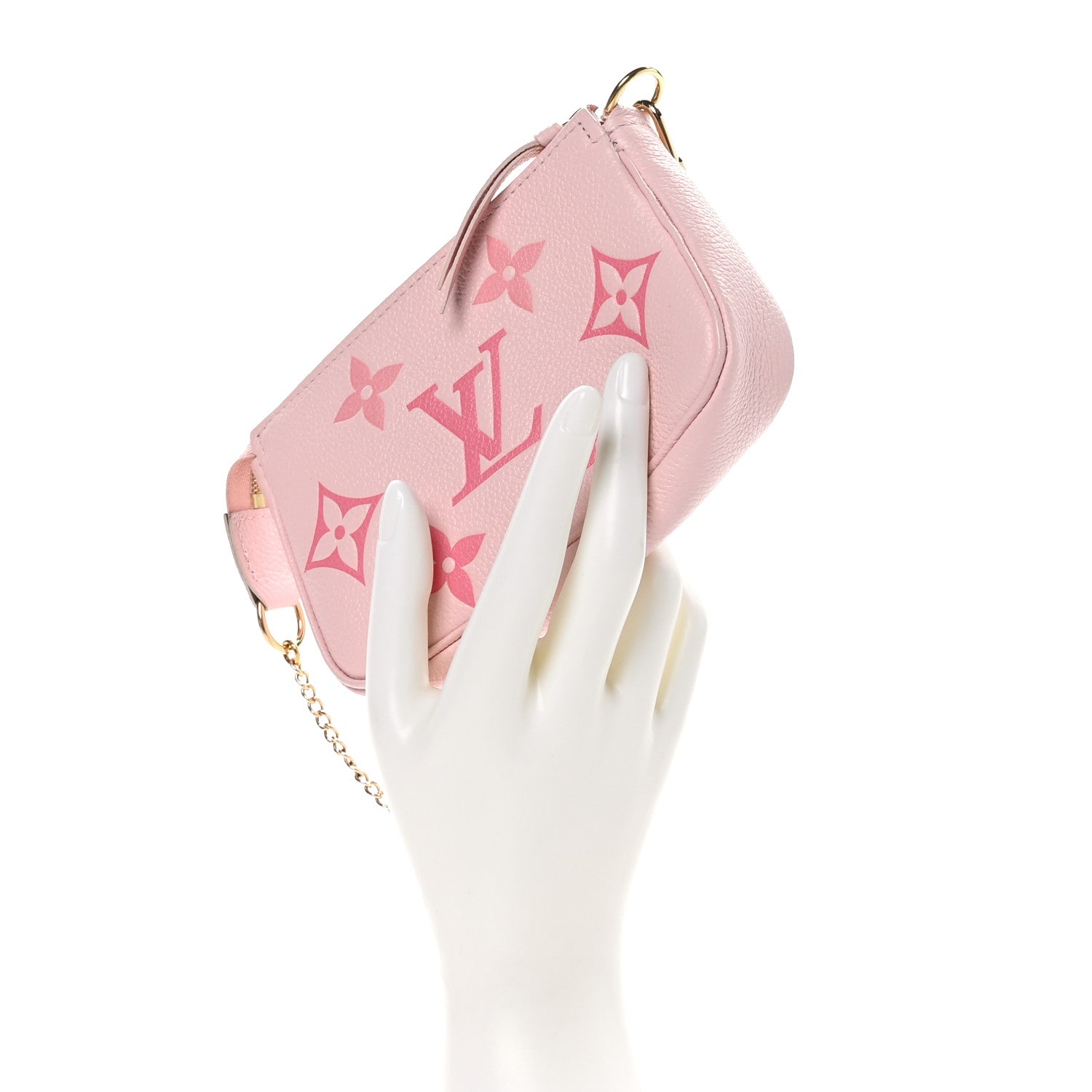 Louis Vuitton Empreinte Monogram Giant By The Pool Mini Pochette Accessories Bouton De Rose 2 of 8