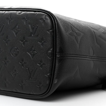 Louis Vuitton Empreinte Monogram Giant Neverfull MM Black 9 of 12