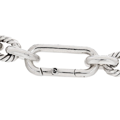 David Yurman Sterling Silver 9.8mm Lexington Chain Bracelet 3 of 4